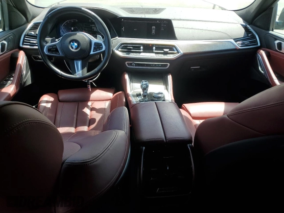 2022 BMW X6 xDrive40i z VIN 5UXCY6C01N9M95573, wystawiony jako Copart lot #54049805 z przebiegiem 24 031 mil mil oraz Szkoda całkowita • Salvage title. Historia ofert i sprzedaży dostępna na DreamBid. Obrazek 8.