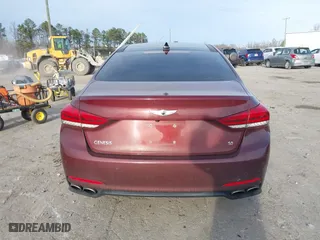 2015 Hyundai Genesis 5.0L with VIN KMHGN4JF4FU066994, listed as a IAAI auction lot 41208728 with 1 mi miles. Bid and sale history available at carsss.com. Image 15.