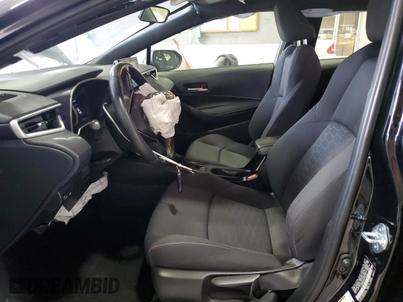 2021 Toyota Corolla Hatchback SE with VIN JTND4MBE9M3135094, listed as a Copart auction lot 71599094 with 51,063 mi miles and Salvage Title. Bid and sale history available at carsss.com. Image 7.