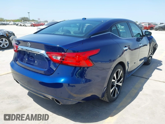2017 Nissan Maxima S with VIN 1N4AA6AP7HC455539, listed as a IAAI auction lot 41826671 with 30,890 mi miles and . Bid and sale history available at DreamBid. Image 4.