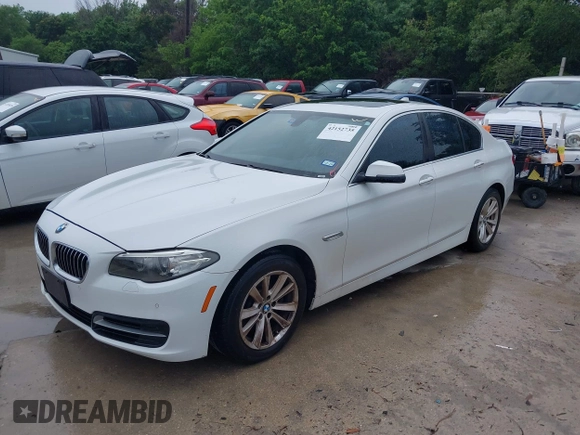 2014 BMW 5 Series 528i with VIN WBA5A5C5XED512045, listed as a IAAI auction lot 42152735 with 180,168 mi miles. Bid and sale history available at carsss.com. Image 20.