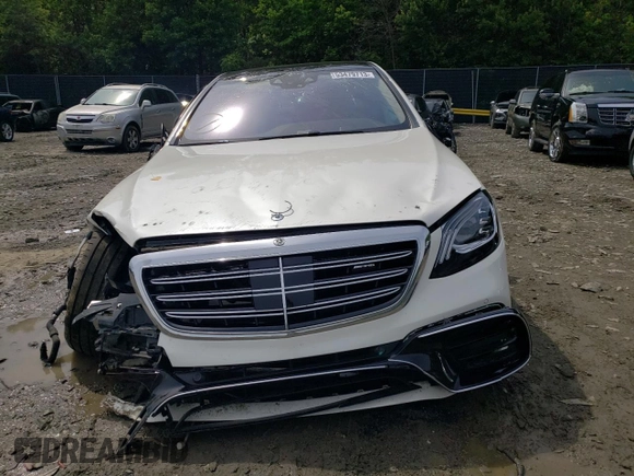 2018 Mercedes-Benz S 63 AMG with VIN WDDUG8JB7JA394237, listed as a Copart auction lot 53479713 with Not Provided miles and . Bid and sale history available at DreamBid. Image 5.