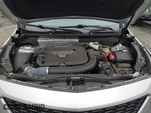 2021 Cadillac XT4 AWD Premium Luxury with VIN 1GYFZDR46MF069253, listed as a Copart auction lot 43747435 with 27,518 mi miles and Salvage Title. Bid and sale history available at carsss.com. Image 12.