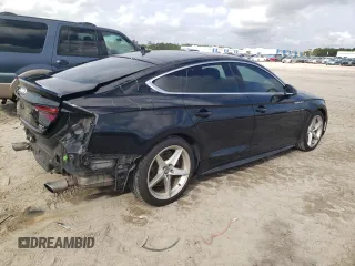 2018 Audi A5 Sportback Premium with VIN WAUDNCF53JA068101, listed as a Copart auction lot 39541494 with 52,300 mi miles. Bid and sale history available at carsss.com. Image 3.