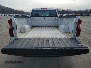 2020 Chevrolet Silverado 1500 Work Truck with VIN 3GCNWAEF1LG331483, listed as a Copart auction lot 44517375 with 100,453 mi miles and Salvage Title. Bid and sale history available at DreamBid. Image 10.