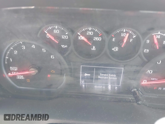 2022 Chevrolet Silverado 1500 Work Truck with VIN 3GCNWAEK1NG186610, listed as a IAAI auction lot 42003590 with 42,259 mi miles and . Bid and sale history available at DreamBid. Image 7.