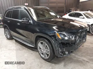 2022 Mercedes-Benz GLS 450 z VIN 4JGFF5KE8NA733344, wystawiony jako IAAI lot #42296500 z przebiegiem 29 581 mil mil oraz . Historia ofert i sprzedaży dostępna na DreamBid. Obrazek 1.