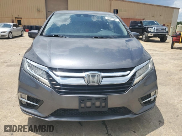 2018 Honda Odyssey Elite with VIN 5FNRL6H96JB015464, listed as a Copart auction lot 56911075 with 120,868 mi miles and Clean title. Bid and sale history available at DreamBid. Image 5.