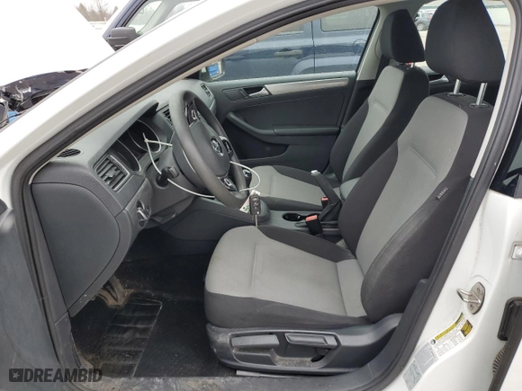 2017 Volkswagen Jetta 1.4T S with VIN 3VW167AJ5HM282645, listed as a Copart auction lot 52574995 with 75,541 mi miles and Salvage Title. Bid and sale history available at carsss.com. Image 7.