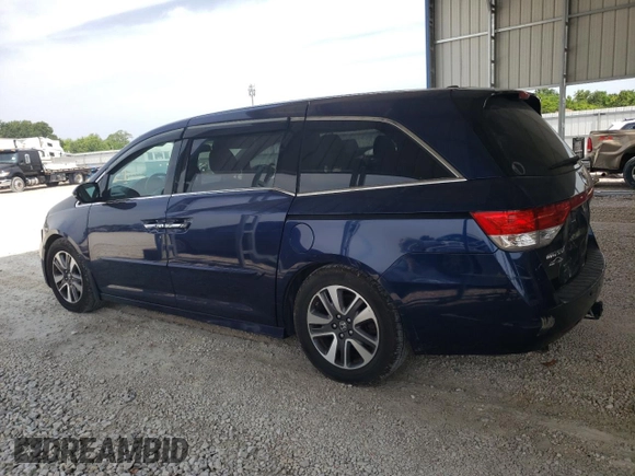 2014 Honda Odyssey Touring with VIN 5FNRL5H92EB072034, listed as a Copart auction lot 60371485 with 259,312 mi miles and Clean title. Bid and sale history available at DreamBid. Image 2.