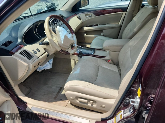 2011 Toyota Avalon with VIN 4T1BK3DB8BU407796, listed as a Copart auction lot 61911175 with 113,309 mi miles and Salvage title. Bid and sale history available at DreamBid. Image 7.