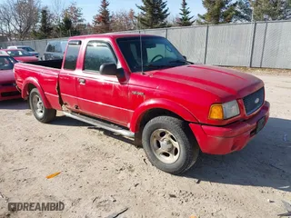 2003 Ford Ranger XL Fleet with VIN 1FTZR45E93PA07288, listed as a IAAI auction lot 41779978 with 230,452 mi miles. Bid and sale history available at carsss.com. Image 1.