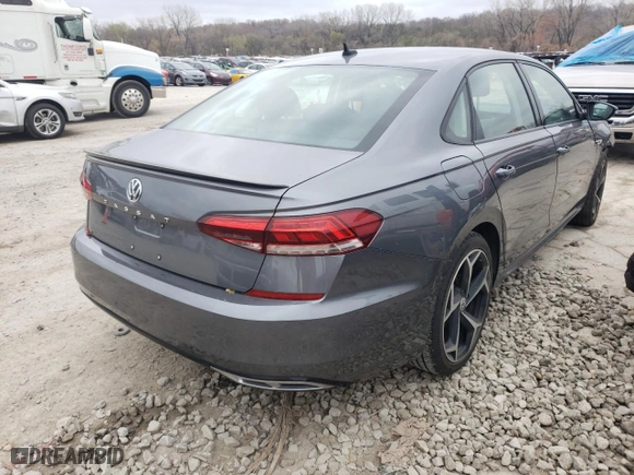 2020 Volkswagen Passat 2.0T R-Line with VIN 1VWMA7A3XLC012866, listed as a Copart auction lot 66945242 with 28,758 mi miles. Bid and sale history available at carsss.com. Image 4.