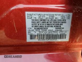 2024 Nissan Sentra SV with VIN 3N1AB8CV6RY268755, listed as a Copart auction lot 51936315 with 4,301 mi miles and Non Repairable. Bid and sale history available at DreamBid. Image 14.