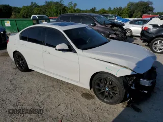 2016 BMW 3 Series 328i with VIN WBA8E9G51GNT87906, listed as a Copart auction lot 48706735 with 89,179 mi miles and Salvage Title. Bid and sale history available at carsss.com. Image 4.