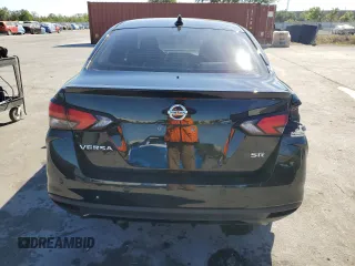 2020 Nissan Versa SR with VIN 3N1CN8FV3LL825704, listed as a Copart auction lot 49979355 with 165,884 mi miles and Salvage Title. Bid and sale history available at carsss.com. Image 6.