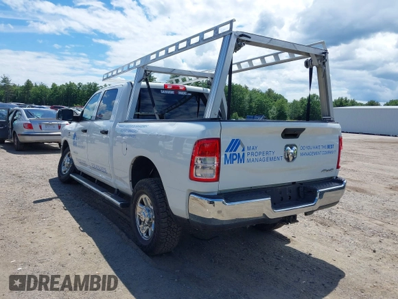 2022 Ram 2500 Tradesman with VIN 3C6UR5CLXNG368285, listed as a IAAI auction lot 39611405 with 25,645 mi miles. Bid and sale history available at carsss.com. Image 3.