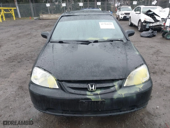 2001 Honda Civic EX with VIN 1HGEM22991L104988, listed as a IAAI auction lot 41784620 with 1 mi miles. Bid and sale history available at carsss.com. Image 12.