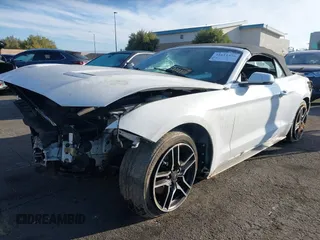 2020 Ford Mustang EcoBoost with VIN 1FATP8UH1L5114464, listed as a IAAI auction lot 41611456 with Not Provided miles and . Bid and sale history available at DreamBid. Image 20.