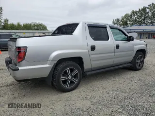 2014 Honda Ridgeline Sport with VIN 5FPYK1F7XEB011983, listed as a Copart auction lot 64146835 with 121,345 mi miles and Salvage title. Bid and sale history available at DreamBid. Image 3.