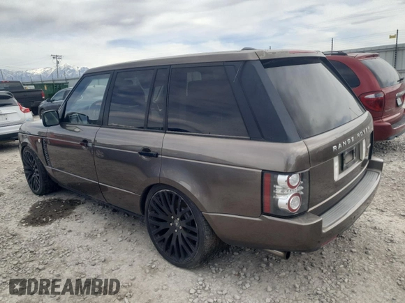 2011 Land Rover Range Rover SC with VIN SALMF1E49BA337967, listed as a Copart auction lot 51707775 with Not provided miles and Clean title. Bid and sale history available at DreamBid. Image 2.