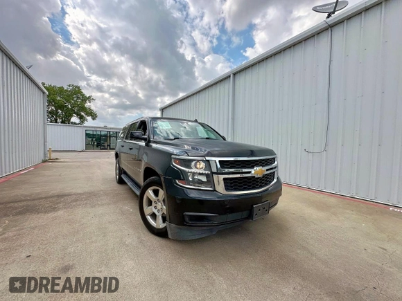 2015 Chevrolet Suburban LT with VIN 1GNSKJKC3FR153922, listed as a Copart auction lot 64337945 with 238,441 mi miles and Clean title. Bid and sale history available at DreamBid. Image 1.