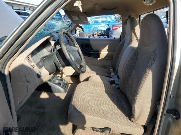 1999 Ford Ranger XL with VIN 1FTYR10C8XPB98708, listed as a Copart auction lot 88489705 with 262,336 mi miles and Salvage Title. Bid and sale history available at carsss.com. Image 7.