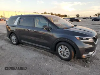 2024 Kia Carnival LX with VIN KNDNB4H34R6372151, listed as a Copart auction lot 76186714 with 0 mi miles and Non Repairable. Bid and sale history available at carsss.com. Image 4.
