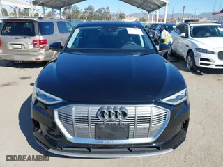 2019 Audi e-tron Premium Plus with VIN WA1LAAGE9KB021724, listed as a IAAI auction lot 41643596 with 34,804 mi miles. Bid and sale history available at carsss.com. Image 12.