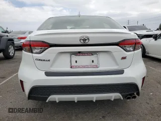 2021 Toyota Corolla SE with VIN JTDS4MCE1MJ081019, listed as a Copart auction lot 54340655 with 26,882 mi miles and Salvage Title. Bid and sale history available at carsss.com. Image 6.