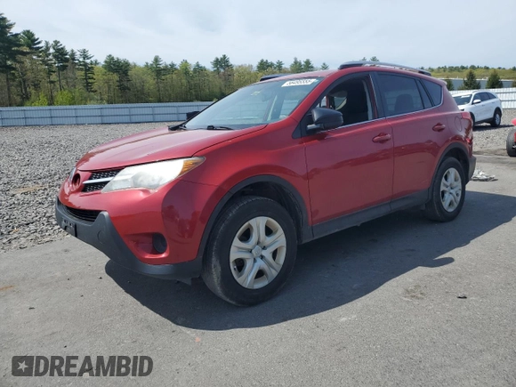 2015 Toyota RAV4 LE with VIN JTMBFREV9FD095949, listed as a Copart auction lot 56495555 with 167,519 mi miles and Salvage title. Bid and sale history available at DreamBid. Image 1.