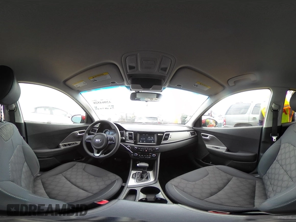 2017 Kia Niro LX with VIN KNDCB3LC1H5101819, listed as a IAAI auction lot 42064528 with 119,199 mi miles. Bid and sale history available at carsss.com. Image 19.