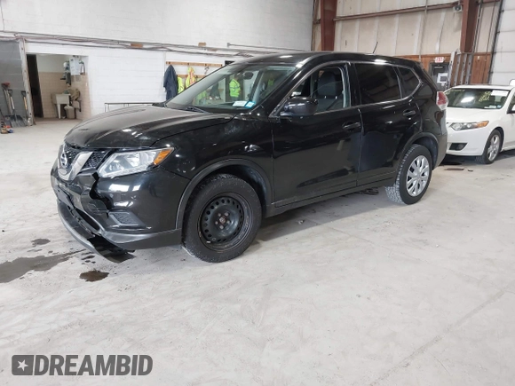 2016 Nissan Rogue SV with VIN KNMAT2MV5GP614203, listed as a IAAI auction lot 42045462 with 129,675 mi miles and . Bid and sale history available at DreamBid. Image 2.