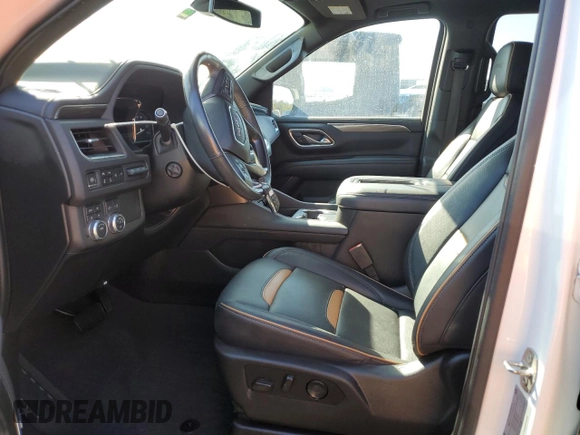 2021 GMC Yukon AT4 with VIN 1GKS2CKD6MR315346, listed as a Copart auction lot 73985204 with 34,916 mi miles and Non Repairable. Bid and sale history available at carsss.com. Image 7.
