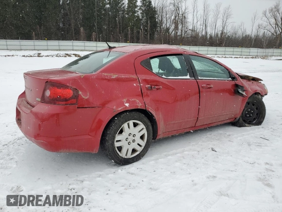 2012 Dodge Avenger SE with VIN 1C3CDZAG0CN252067, listed as a Copart auction lot 41464015 with 89,730 mi miles and Non Repairable. Bid and sale history available at DreamBid. Image 3.