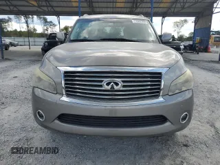 2011 Infiniti QX56 7-passenger with VIN JN8AZ2NE9B9003346, listed as a Copart auction lot 71543784 with 139,382 mi miles and Salvage Title. Bid and sale history available at carsss.com. Image 5.