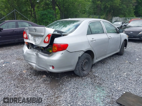 2009 Toyota Corolla with VIN 2T1BU40E99C138106, listed as a IAAI auction lot 42718093 with 203,233 mi miles and . Bid and sale history available at DreamBid. Image 4.
