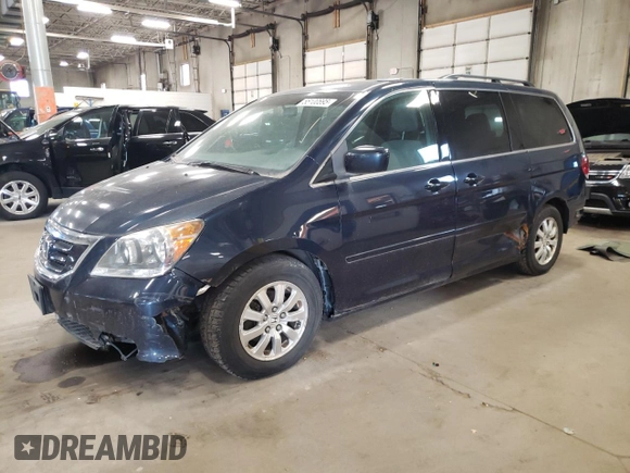 2010 Honda Odyssey EX with VIN 5FNRL3H44AB040916, listed as a Copart auction lot 55100895 with 197,447 mi miles and Clean Title. Bid and sale history available at carsss.com. Image 1.