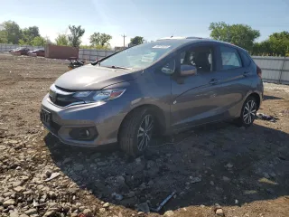 2018 Honda Fit EX-L with VIN 3HGGK5H95JM726719, listed as a Copart auction lot 59015325 with Not provided miles and Salvage title. Bid and sale history available at DreamBid. Image 1.