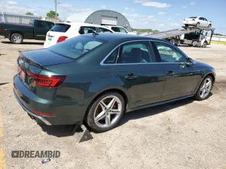 2018 Audi S4 Prestige with VIN WAUC4AF42JA168412, listed as a Copart auction lot 55897054 with 147,995 mi miles and Salvage Title. Bid and sale history available at carsss.com. Image 3.
