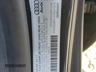 2012 Audi A7 Prestige с VIN WAUSGAFC1CN001979, выставлен на аукционе Copart как лот 41823795 с пробегом Не указан миль и Списание • Salvage title. История ставок и продаж доступна на DreamBid. Изображение 12.