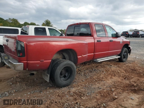 2008 Dodge Ram 3500 SLT with VIN 3D7MX48A08G234993, listed as a Copart auction lot 71839064 with 0 mi miles and Salvage Title. Bid and sale history available at carsss.com. Image 3.