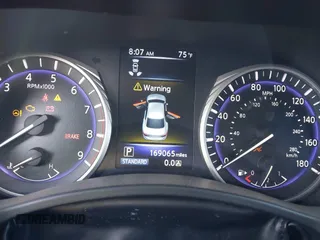 2016 Infiniti Q50 3.0t Premium with VIN JN1EV7AP8GM306347, listed as a IAAI auction lot 42013538 with 199,065 mi miles. Bid and sale history available at carsss.com. Image 7.