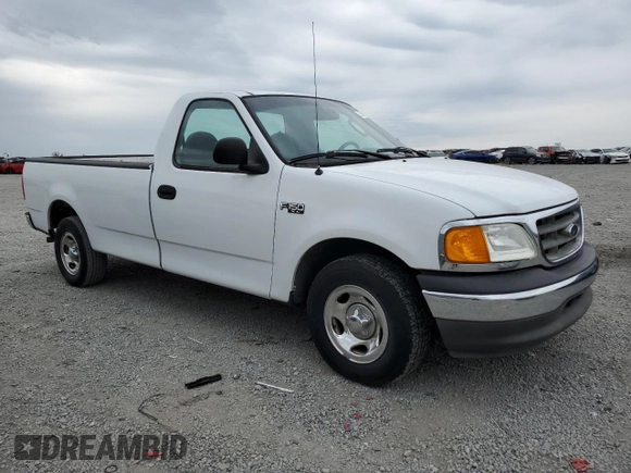 2004 Ford F-150 XL with VIN 2FTRF17234CA32622, listed as a Copart auction lot 53158095 with 217,728 mi miles and Salvage title. Bid and sale history available at DreamBid. Image 4.