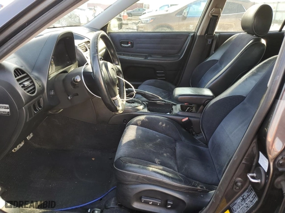 2002 Lexus IS 300 with VIN JTHBD192220063917, listed as a Copart auction lot 47108965 with 202,773 mi miles and Salvage Title. Bid and sale history available at carsss.com. Image 7.