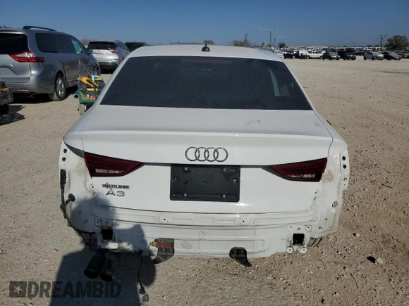 2019 Audi A3 Sedan Premium with VIN WAUAUGFF3KA118230, listed as a Copart auction lot 49153105 with 48,985 mi miles and Salvage Title. Bid and sale history available at carsss.com. Image 6.