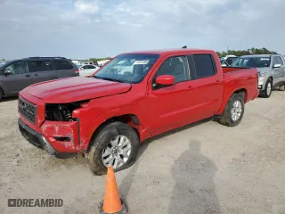 2022 Nissan Frontier PRO-X with VIN 1N6ED1EJ1NN639528, listed as a Copart auction lot 45514865 with 56,559 mi miles and Salvage Title. Bid and sale history available at carsss.com. Image 1.