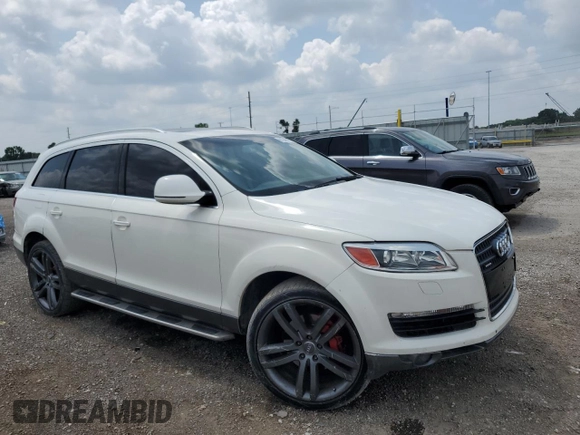 2008 Audi Q7 Premium with VIN WA1BV94L88D025603, listed as a Copart auction lot 61346135 with 74,227 mi miles and Clean title. Bid and sale history available at DreamBid. Image 4.
