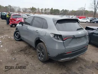 2024 Honda HR-V Sport with VIN 3CZRZ2H55RM754928, listed as a IAAI auction lot 41276974 with 41,237 mi miles and . Bid and sale history available at DreamBid. Image 3.