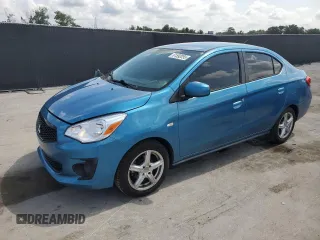 2020 Mitsubishi Mirage ES with VIN ML32F3FJ5LHF05049, listed as a Copart auction lot 61592055 with 95,918 mi miles and Non repairable. Bid and sale history available at DreamBid. Image 1.